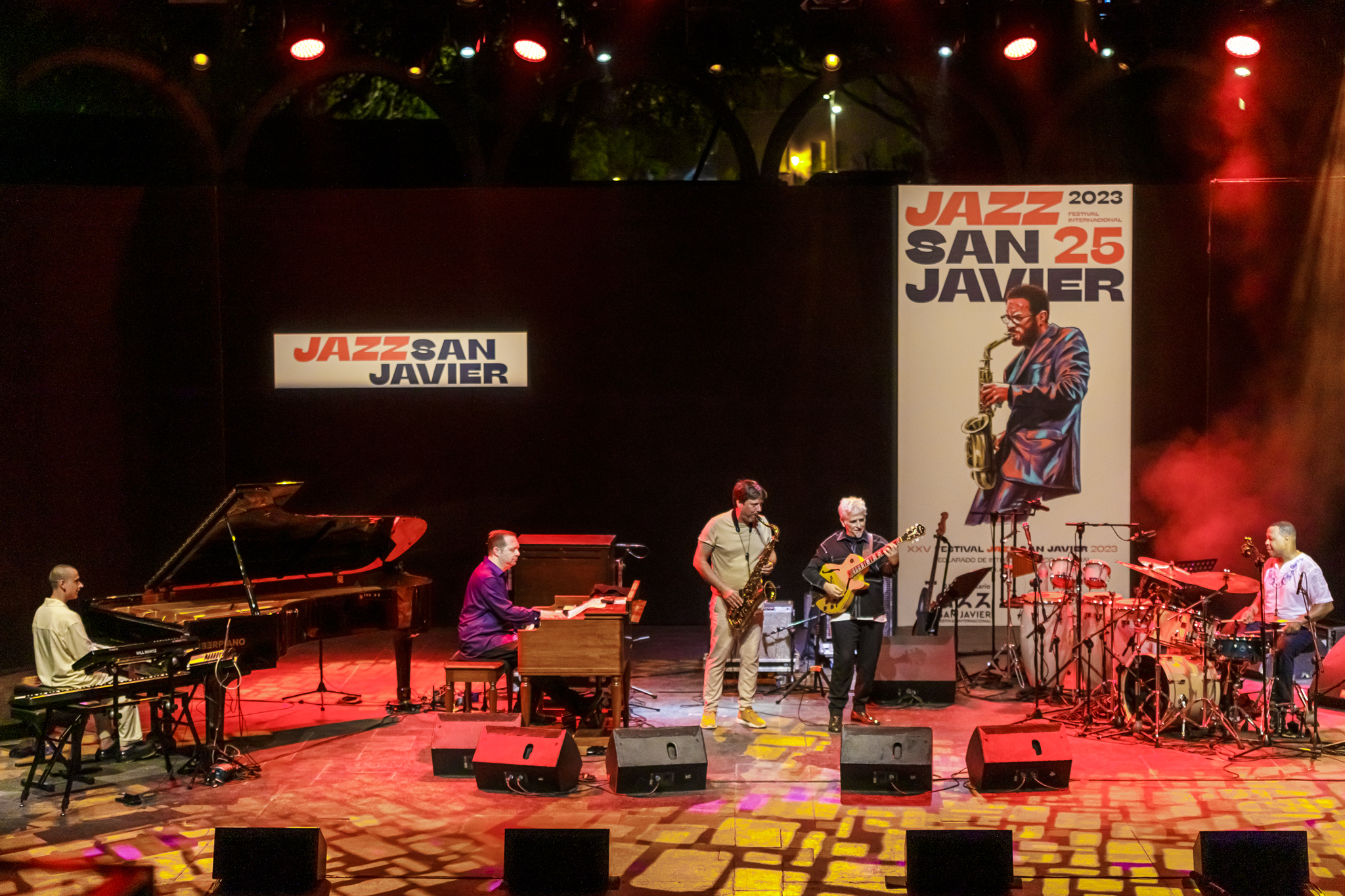 On October 14, the broadcast of concerts from the XXV Edition of the San Javier Jazz Festival begins on 7 TV