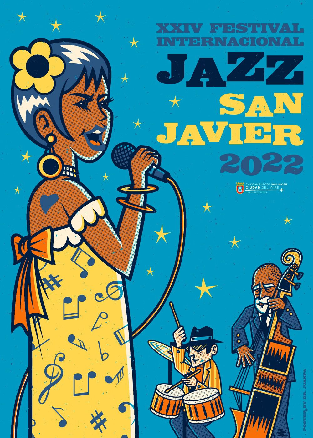 Cartel de la XXIV edición del Festival Internacional de Jazz de San Javier