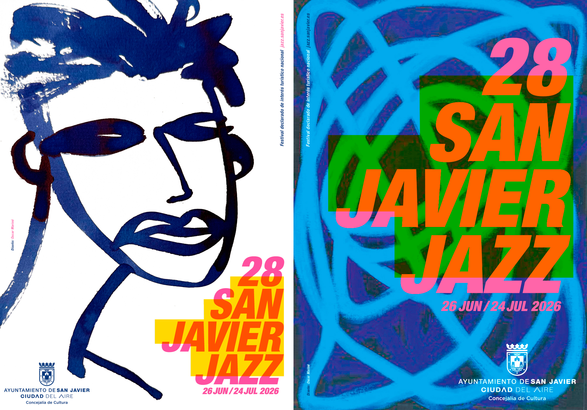 The International Jazz Festival renews its image with a design by Óscar Mariné